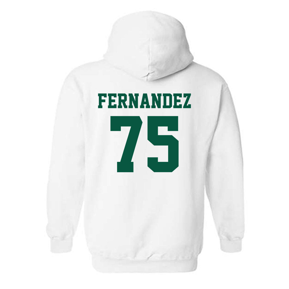 UNC Charlotte - NCAA Football : Kristos Fernandez - Classic Shersey Hooded Sweatshirt-1