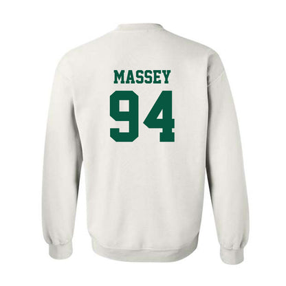 UNC Charlotte - NCAA Football : Takeo Massey - Classic Shersey Crewneck Sweatshirt-1