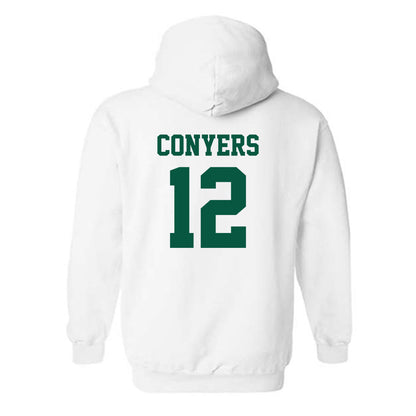 UNC Charlotte - NCAA Men's Basketball : Arden Conyers - Classic Shersey Hooded Sweatshirt-1