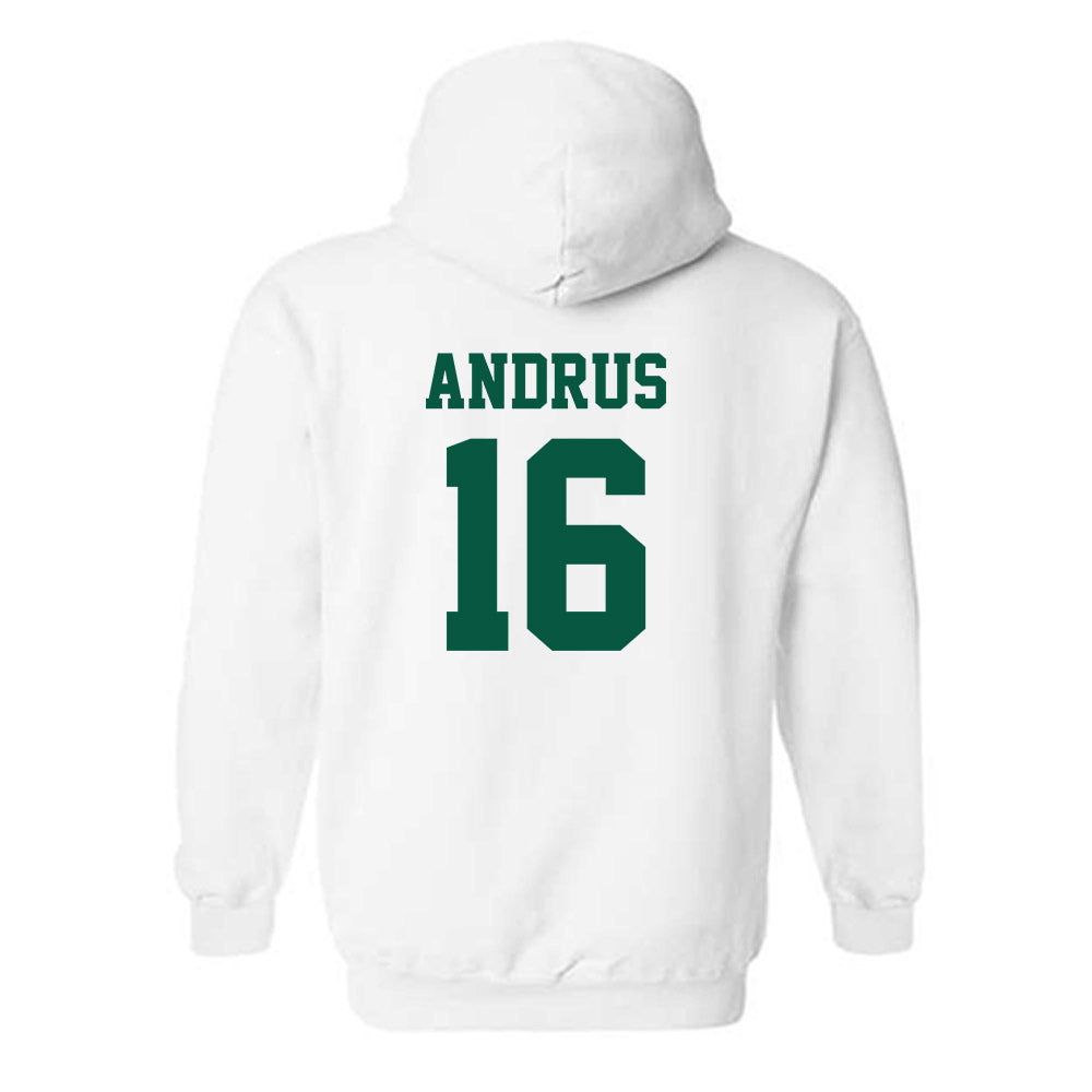 UNC Charlotte - NCAA Women's Lacrosse : Olivia Andrus - Classic Shersey Hooded Sweatshirt-1