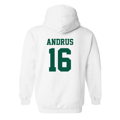 UNC Charlotte - NCAA Women's Lacrosse : Olivia Andrus - Classic Shersey Hooded Sweatshirt-1