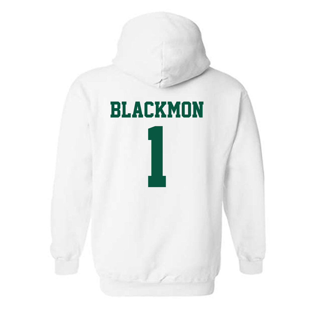 UNC Charlotte - NCAA Men's Basketball : Kylan Blackmon - Classic Shersey Hooded Sweatshirt-1