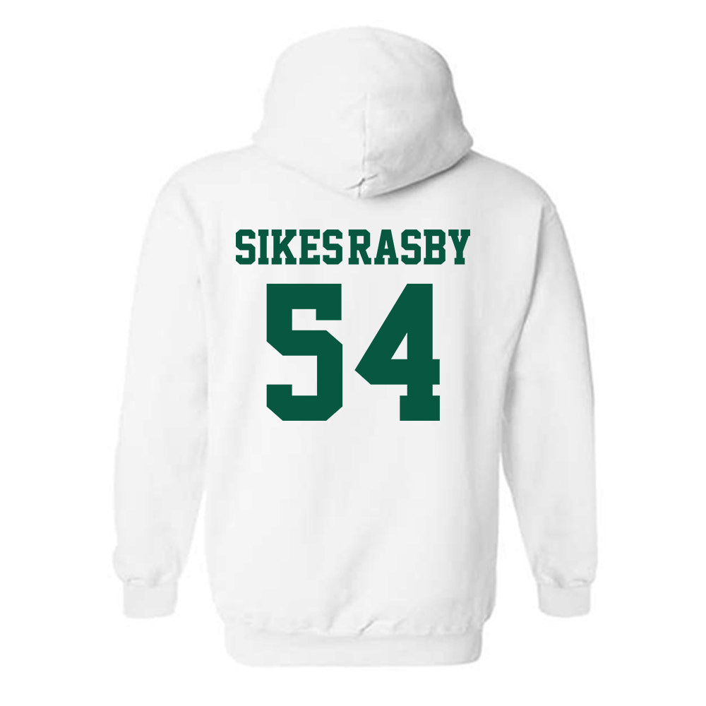 UNC Charlotte - NCAA Football : Isaac Sikes-Rasby - Classic Shersey Hooded Sweatshirt-1