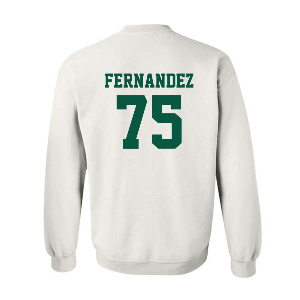 UNC Charlotte - NCAA Football : Kristos Fernandez - Classic Shersey Crewneck Sweatshirt-1