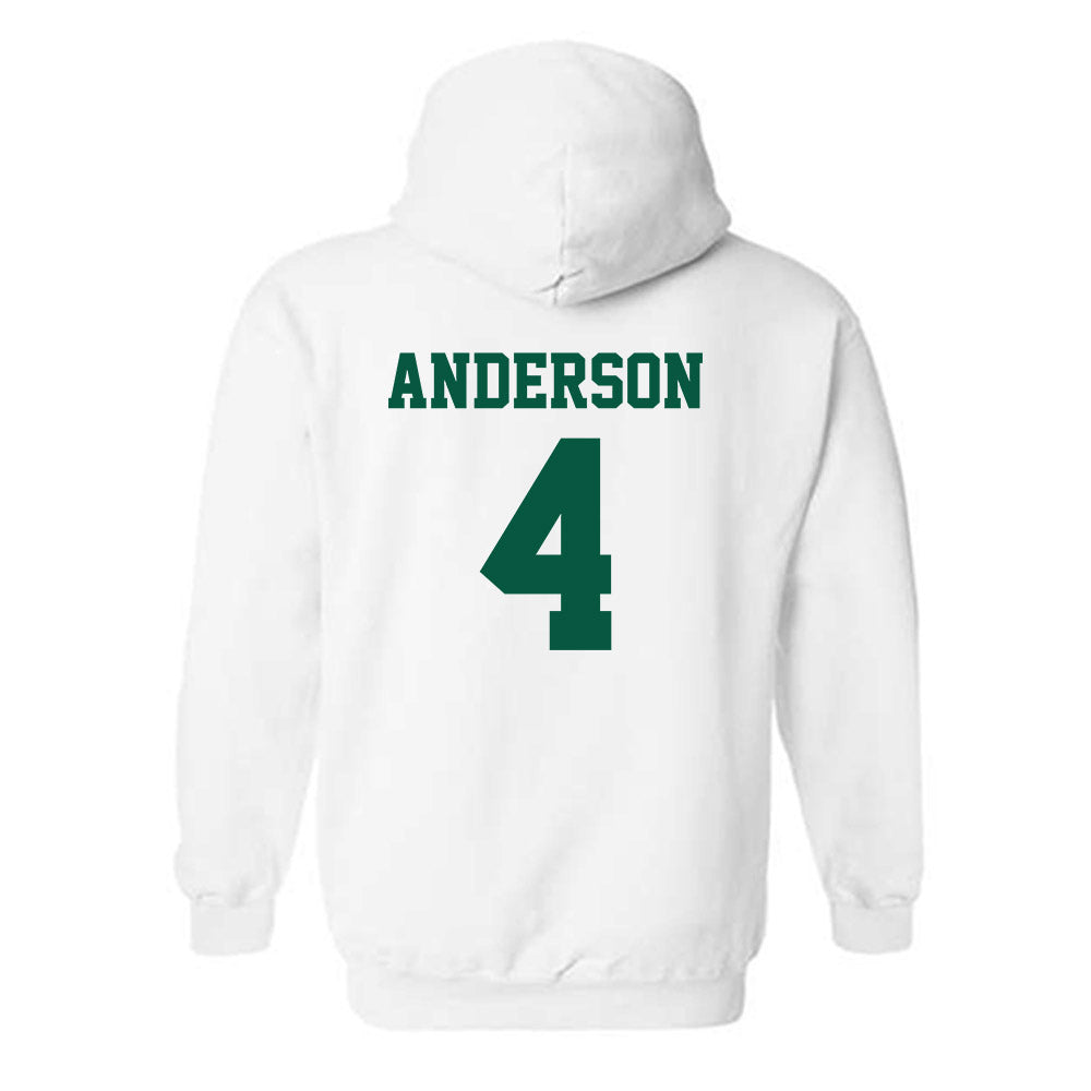UNC Charlotte - NCAA Women's Basketball : Princess Anderson - Classic Shersey Hooded Sweatshirt-1