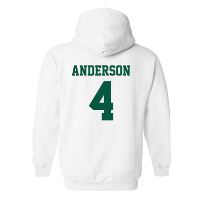 UNC Charlotte - NCAA Women's Basketball : Princess Anderson - Classic Shersey Hooded Sweatshirt-1