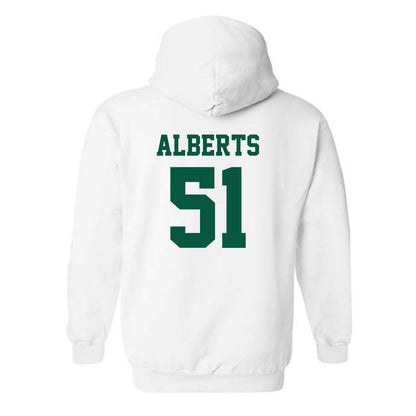 UNC Charlotte - NCAA Baseball : Andrew Alberts - Classic Shersey Hooded Sweatshirt-1