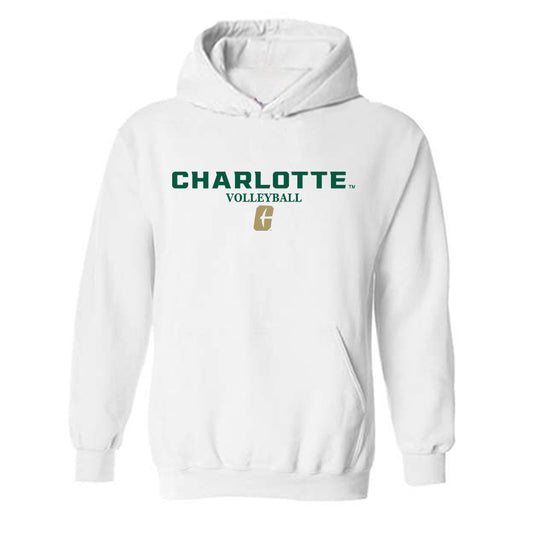 UNC Charlotte - NCAA Women's Volleyball : Kennedy Earls - Classic Shersey Hooded Sweatshirt-0