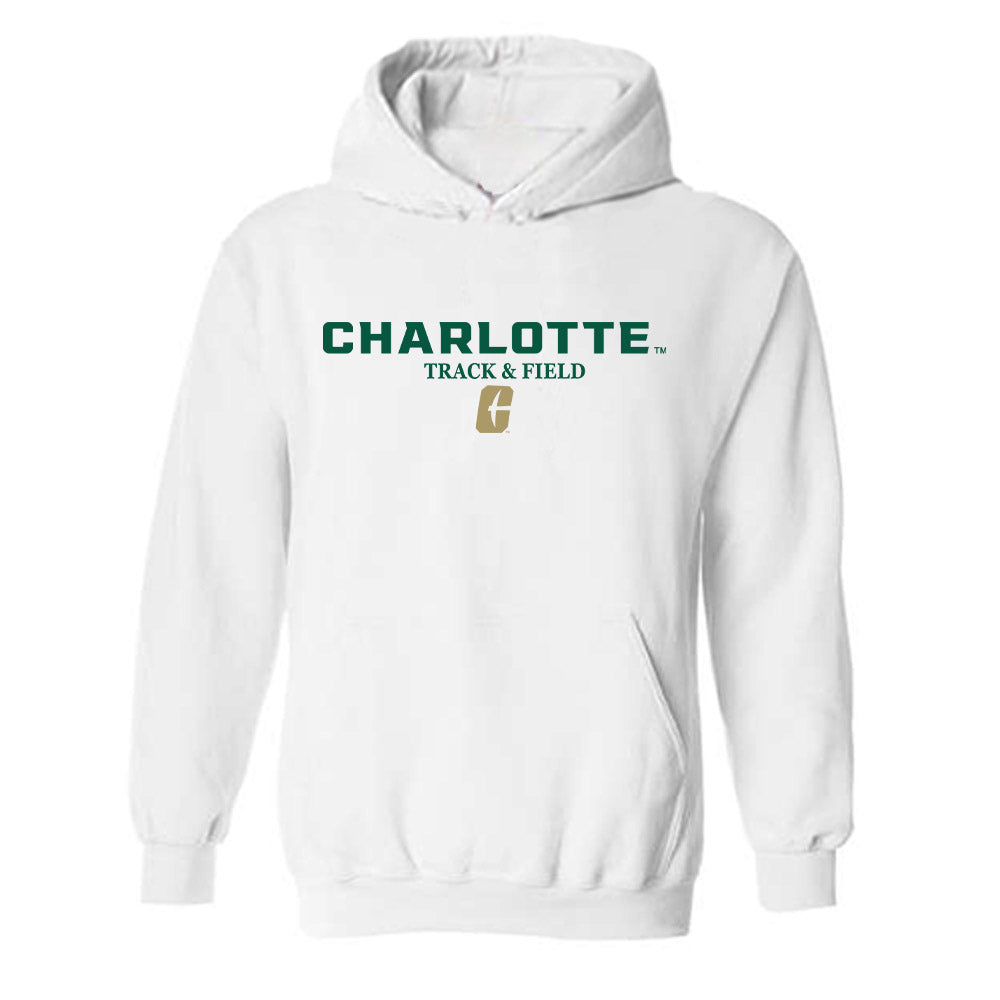 UNC Charlotte - NCAA Men's Track & Field : Charles Foote - Classic Shersey Hooded Sweatshirt-0