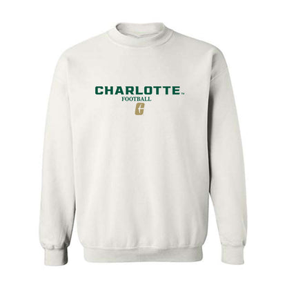 UNC Charlotte - NCAA Football : DJ Burgess - Classic Shersey Crewneck Sweatshirt-0