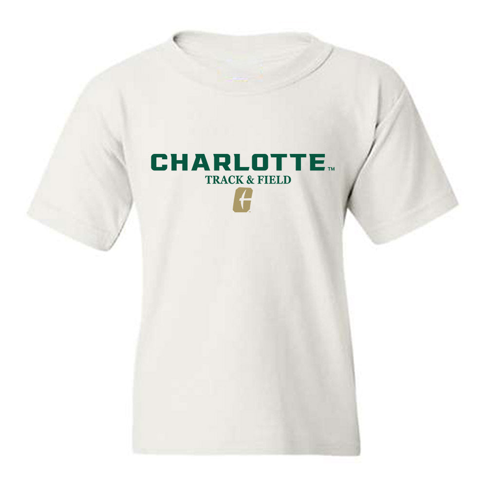 UNC Charlotte - NCAA Men's Track & Field : Charles Foote - Classic Shersey Youth T-Shirt-0