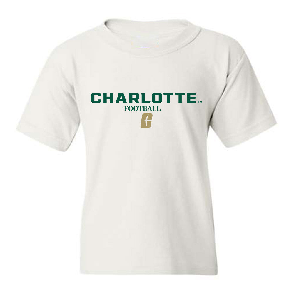 UNC Charlotte - NCAA Football : Dominic Silvia - Youth T-Shirt Classic Shersey