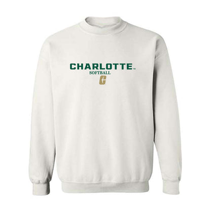 UNC Charlotte - NCAA Softball : Taylor Jones - Classic Shersey Crewneck Sweatshirt-0