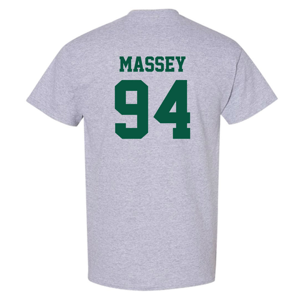 UNC Charlotte - NCAA Football : Takeo Massey - Classic Shersey T-Shirt-1