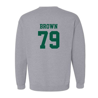 UNC Charlotte - NCAA Football : Tristen Brown - Classic Shersey Crewneck Sweatshirt-1