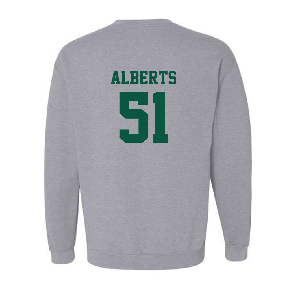 UNC Charlotte - NCAA Baseball : Andrew Alberts - Classic Shersey Crewneck Sweatshirt-1