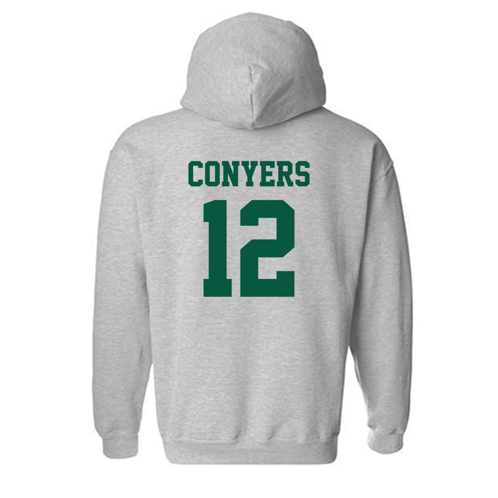 UNC Charlotte - NCAA Men's Basketball : Arden Conyers - Classic Shersey Hooded Sweatshirt-1