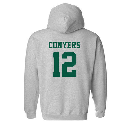 UNC Charlotte - NCAA Men's Basketball : Arden Conyers - Classic Shersey Hooded Sweatshirt-1