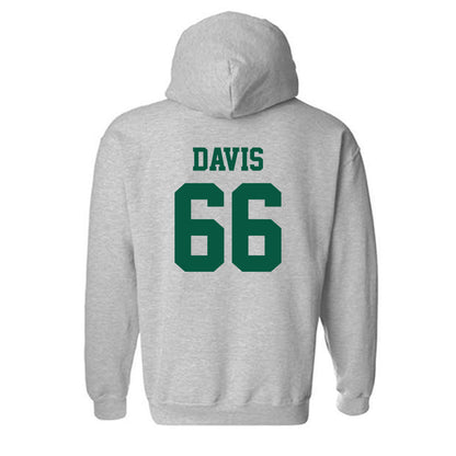 UNC Charlotte - NCAA Football : Omarion Davis - Classic Shersey Hooded Sweatshirt-1