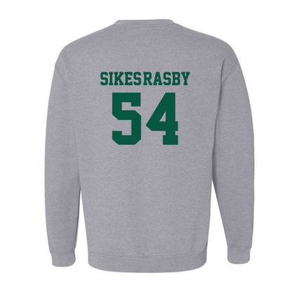 UNC Charlotte - NCAA Football : Isaac Sikes-Rasby - Classic Shersey Crewneck Sweatshirt-1