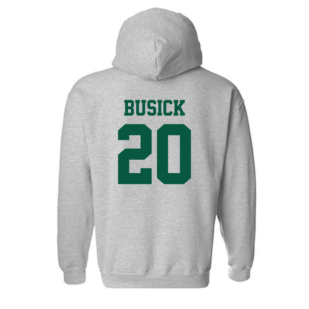 UNC Charlotte - NCAA Women's Basketball : Jacee Busick - Classic Shersey Hooded Sweatshirt-1