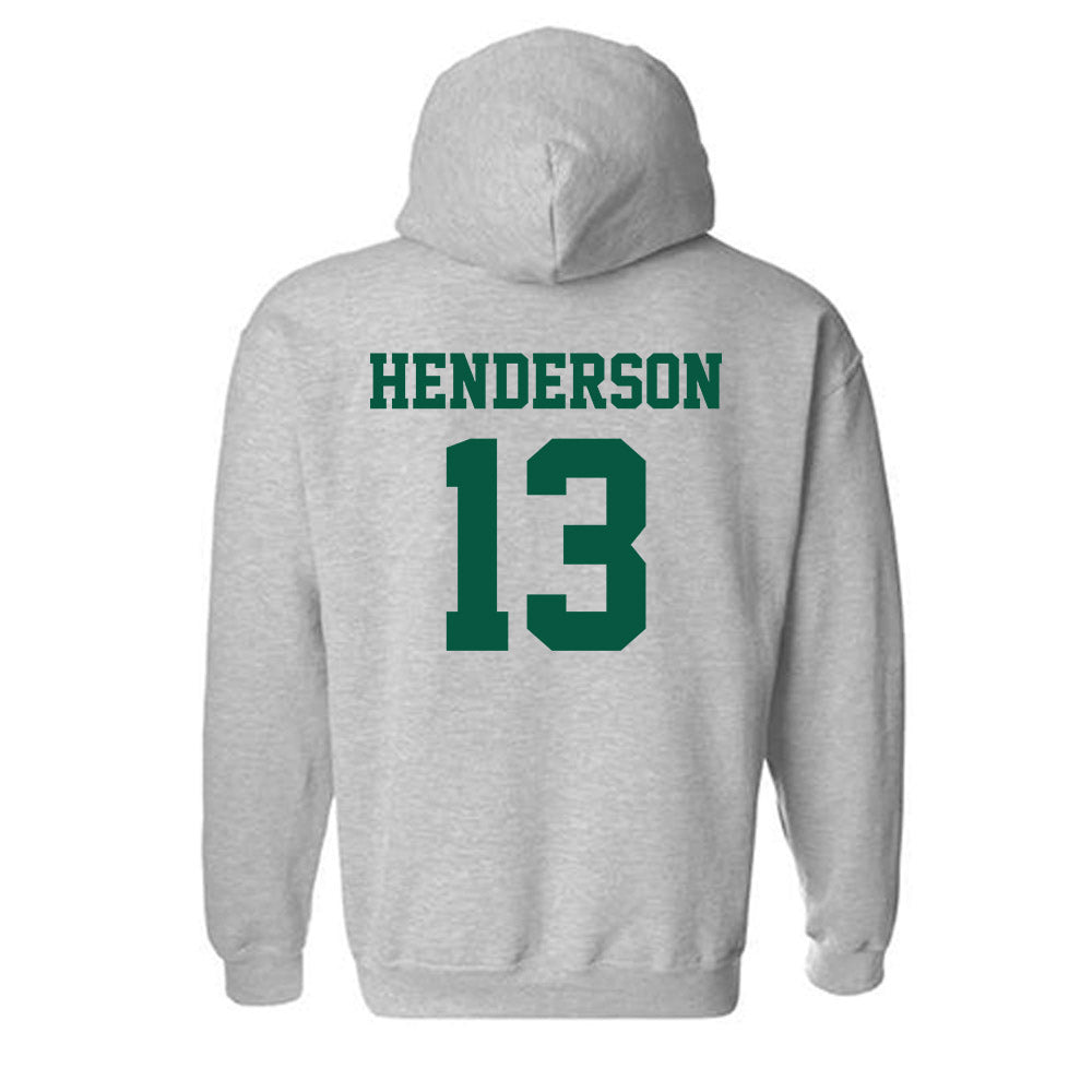 UNC Charlotte - NCAA Women's Basketball : Lucy Henderson - Classic Shersey Hooded Sweatshirt-1