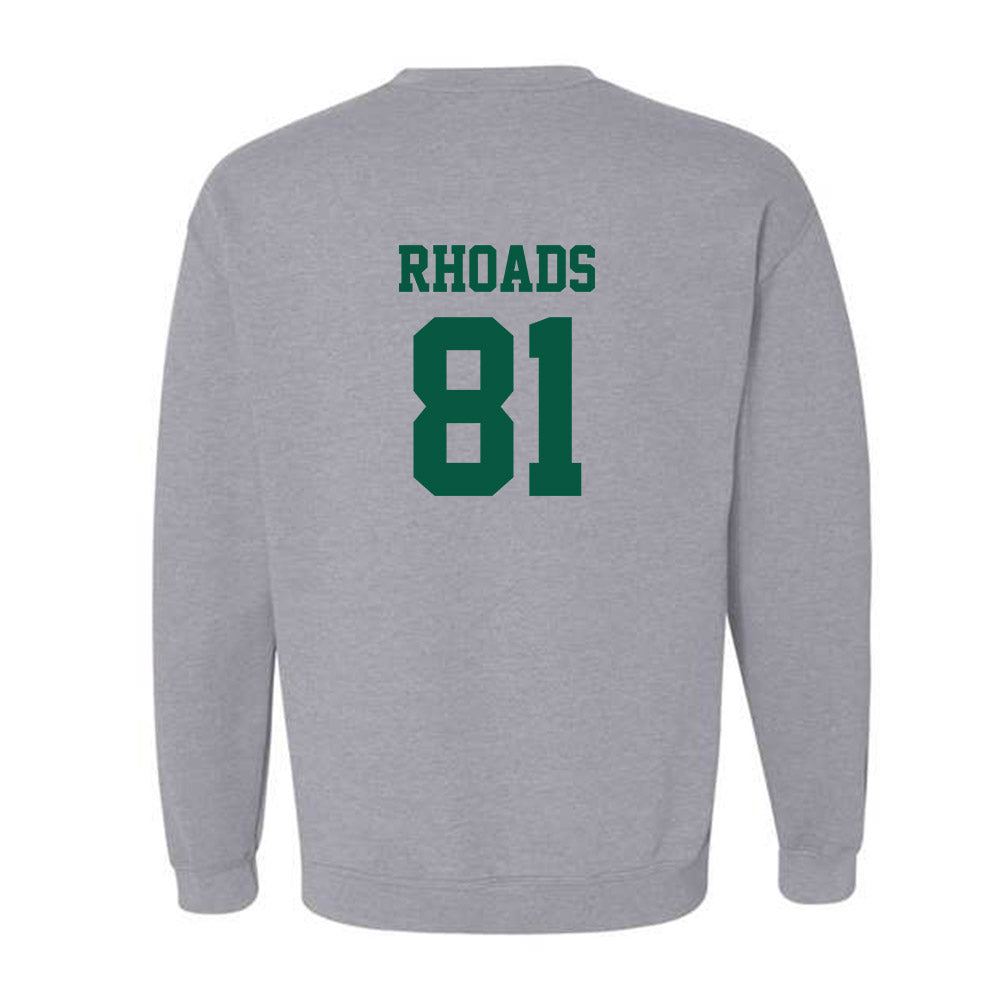 UNC Charlotte - NCAA Football : Brady Rhoads - Classic Shersey Crewneck Sweatshirt-1