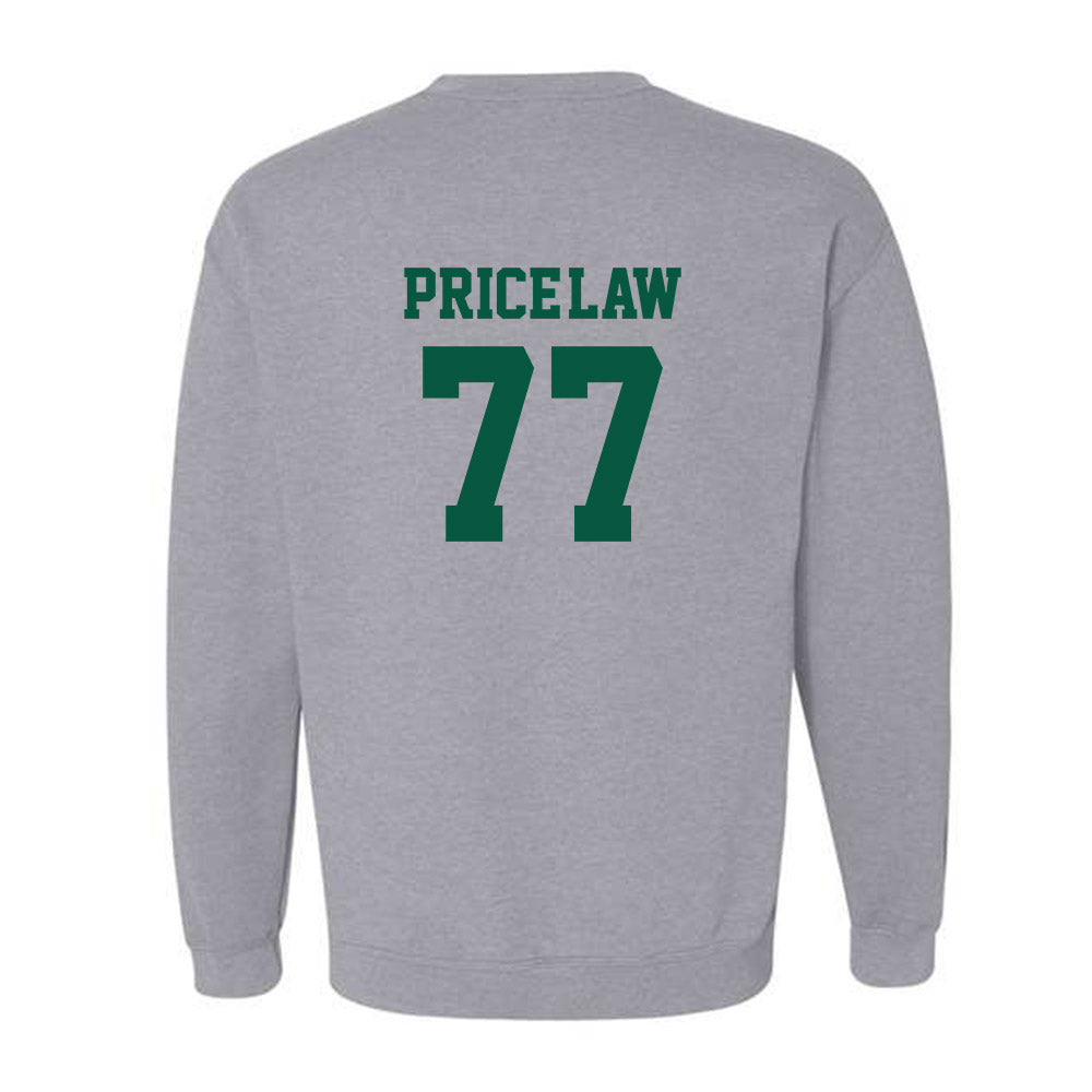 UNC Charlotte - NCAA Football : Lewis Price-Law - Classic Shersey Crewneck Sweatshirt-1