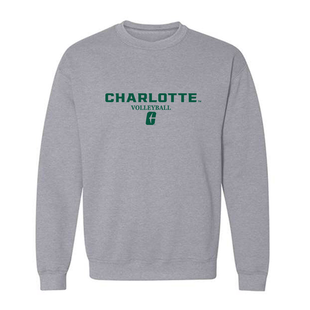 UNC Charlotte - NCAA Women's Volleyball : Kennedy Earls - Classic Shersey Crewneck Sweatshirt-0