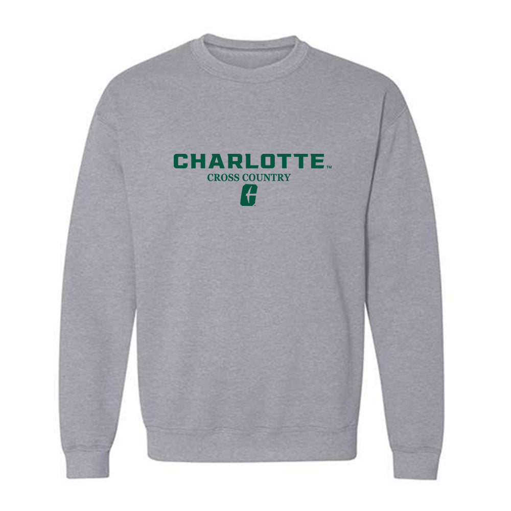 UNC Charlotte - NCAA Women's Cross Country : jenna franklin - Classic Shersey Crewneck Sweatshirt-0