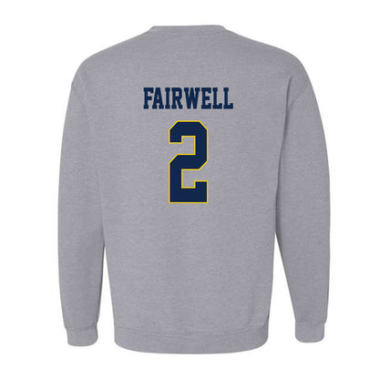 UCSD - NCAA Women's Basketball : Michaela Fairwell - Classic Fashion Shersey Crewneck Sweatshirt-1