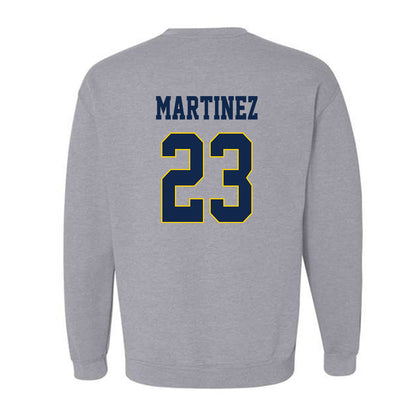 UCSD - NCAA Baseball : Trevian Martinez - Classic Fashion Shersey Crewneck Sweatshirt-1