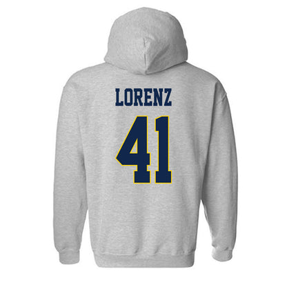 UCSD - NCAA Baseball : Jack Lorenz - Classic Fashion Shersey Hooded Sweatshirt-1