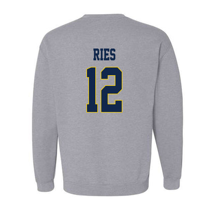 UCSD - NCAA Baseball : Nathan Ries - Classic Fashion Shersey Crewneck Sweatshirt-1