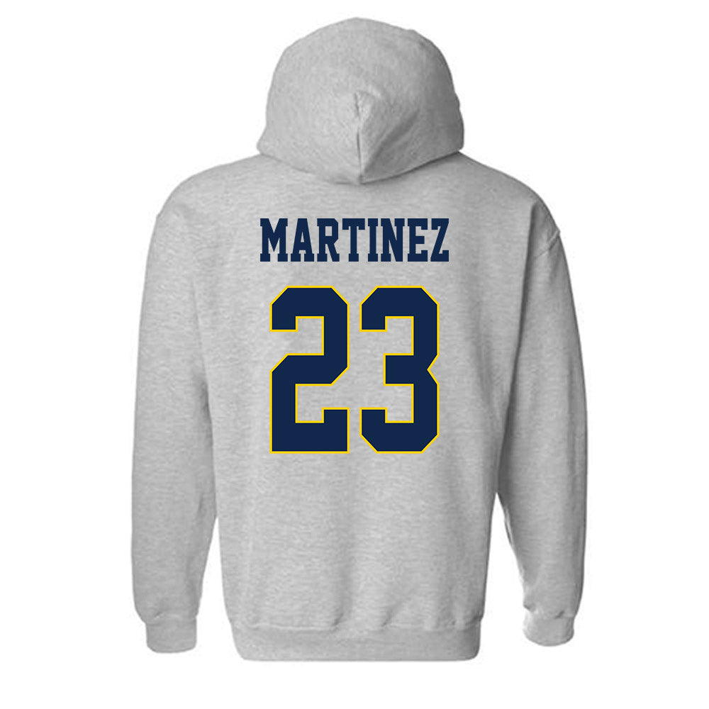 UCSD - NCAA Baseball : Trevian Martinez - Classic Fashion Shersey Hooded Sweatshirt-1