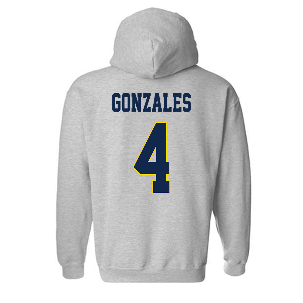 UCSD - NCAA Softball : Alyanna Gonzales - Classic Fashion Shersey Hooded Sweatshirt-1