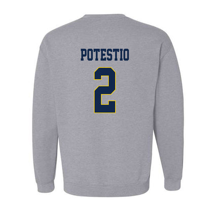 UCSD - NCAA Baseball : Anthony Potestio - Classic Fashion Shersey Crewneck Sweatshirt-1
