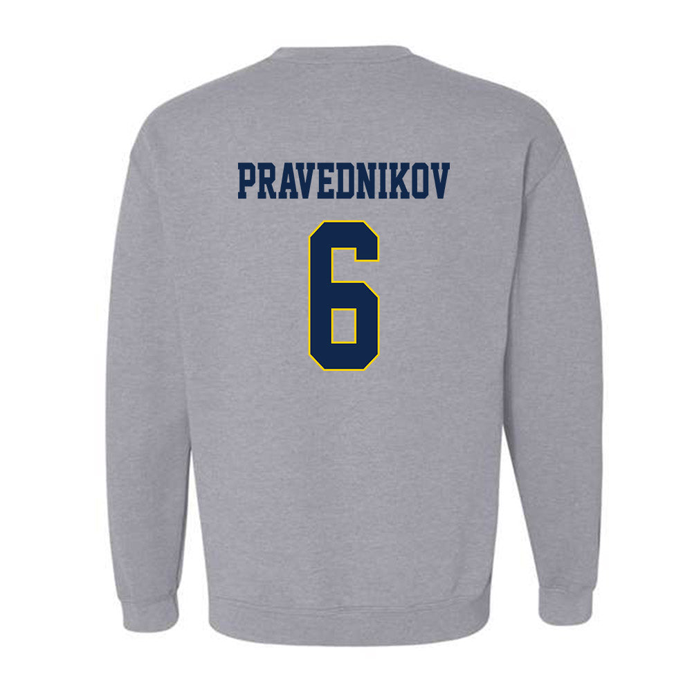 UCSD - NCAA Men's Volleyball : Leo Pravednikov - Classic Fashion Shersey Crewneck Sweatshirt-1