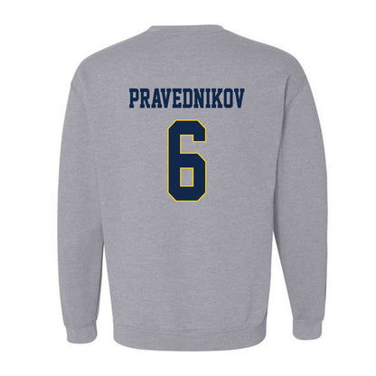 UCSD - NCAA Men's Volleyball : Leo Pravednikov - Classic Fashion Shersey Crewneck Sweatshirt-1