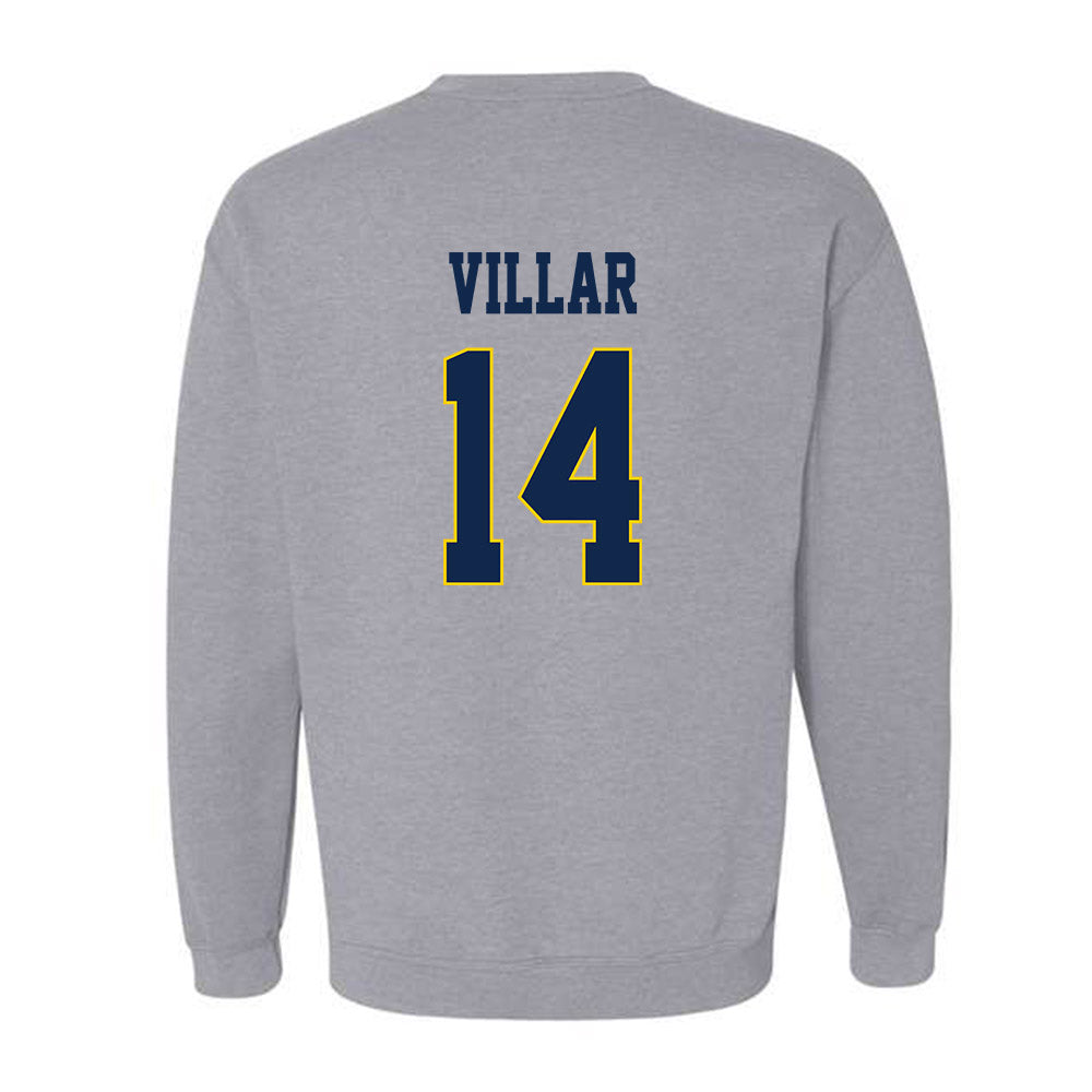 UCSD - NCAA Baseball : Jake Villar - Classic Fashion Shersey Crewneck Sweatshirt-1