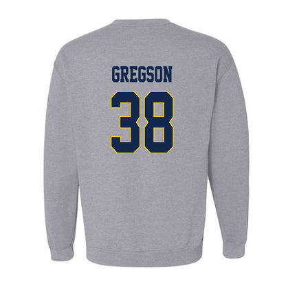 UCSD - NCAA Baseball : Niccolas Gregson - Classic Fashion Shersey Crewneck Sweatshirt-1