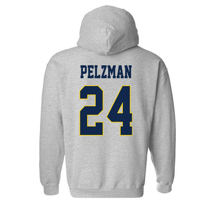 UCSD - NCAA Baseball : Harry Pelzman - Classic Fashion Shersey Hooded Sweatshirt-1