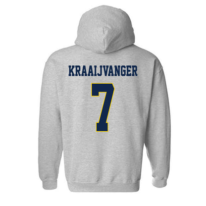 UCSD - NCAA Women's Water Polo : Alexa Kraaijvanger - Classic Fashion Shersey Hooded Sweatshirt-1