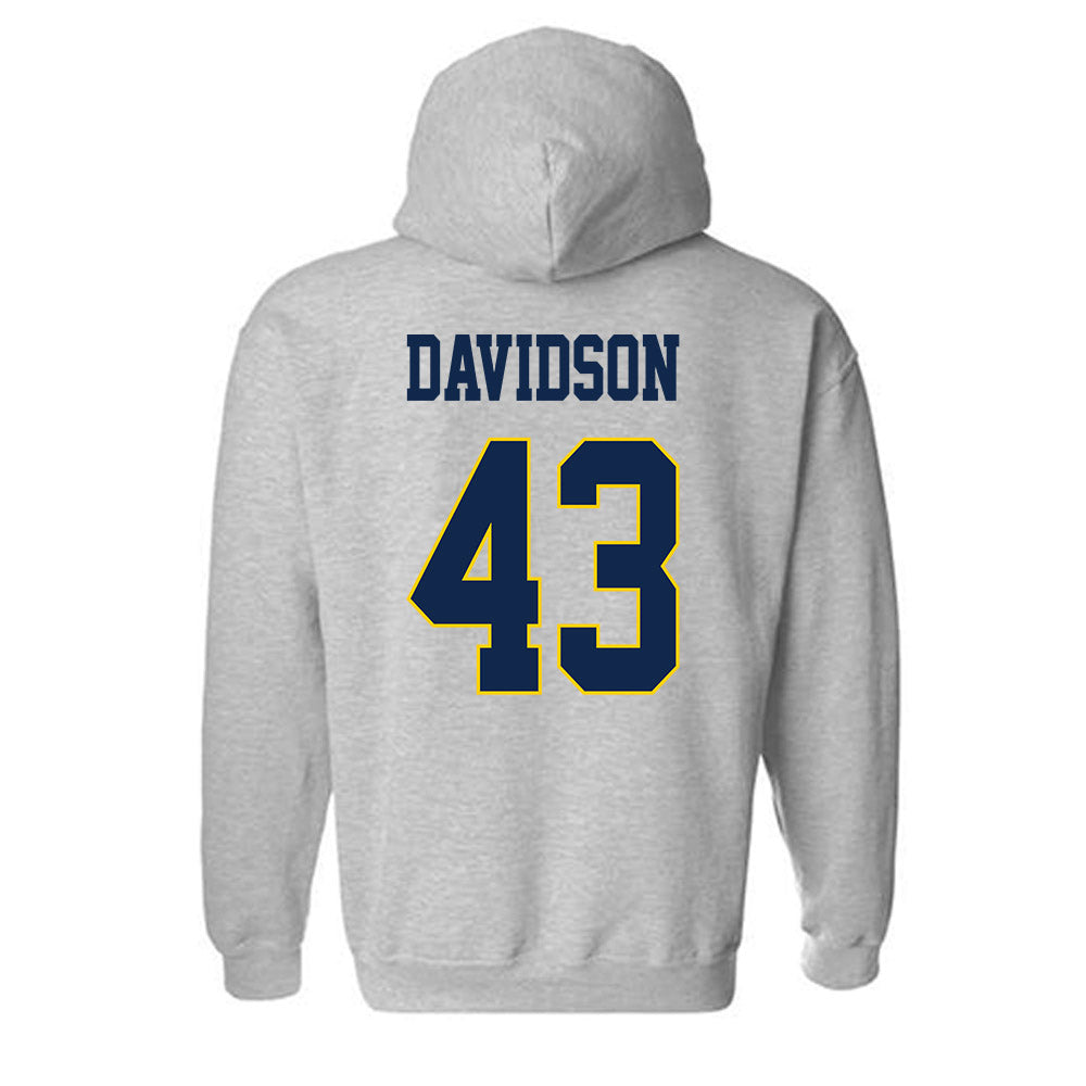 UCSD - NCAA Baseball : Garrett Davidson - Classic Fashion Shersey Hooded Sweatshirt-1