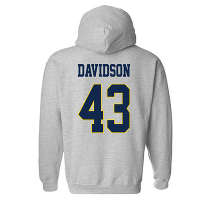 UCSD - NCAA Baseball : Garrett Davidson - Classic Fashion Shersey Hooded Sweatshirt-1