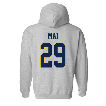UCSD - NCAA Men's Soccer : Ian Mai - Classic Fashion Shersey Hooded Sweatshirt-1