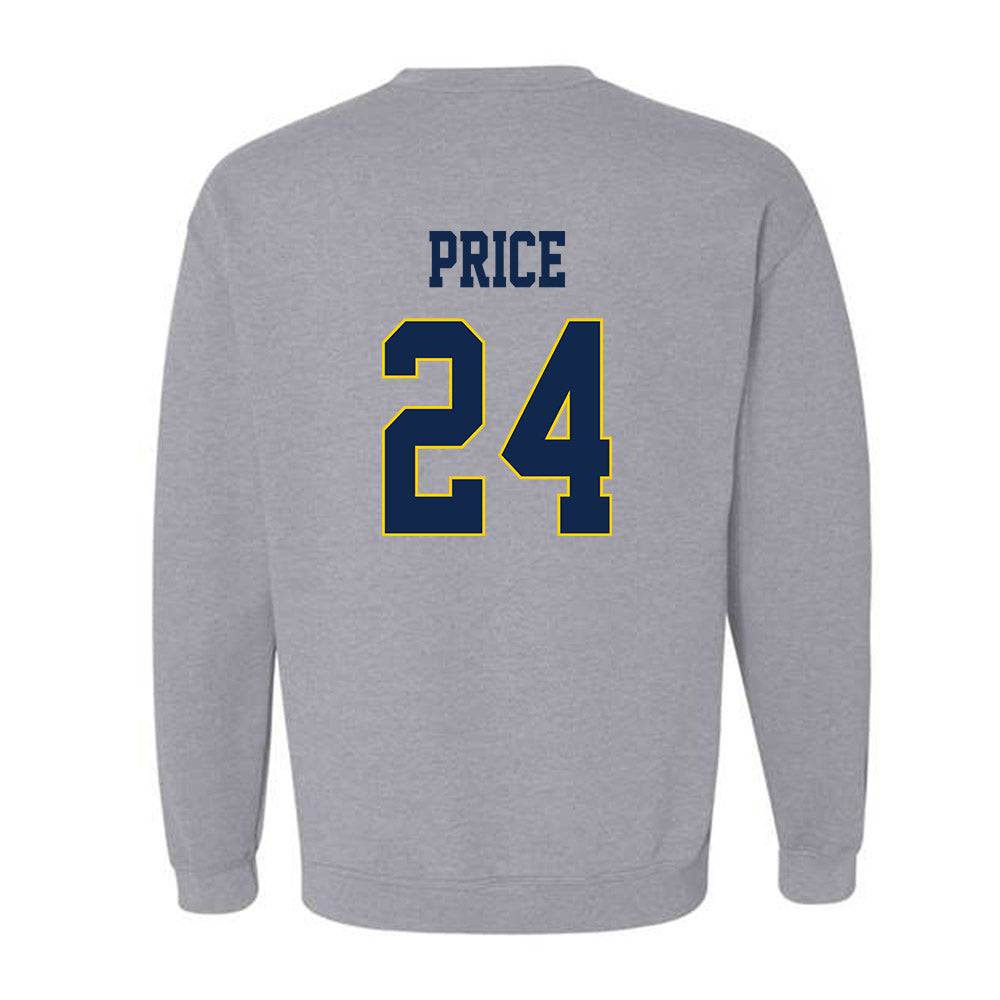 UCSD - NCAA Women's Basketball : Niya Price - Classic Fashion Shersey Crewneck Sweatshirt-1