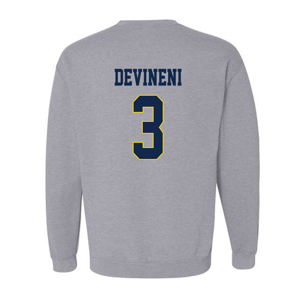 UCSD - NCAA Men's Tennis : Sanjith Devineni - Classic Fashion Shersey Crewneck Sweatshirt-1