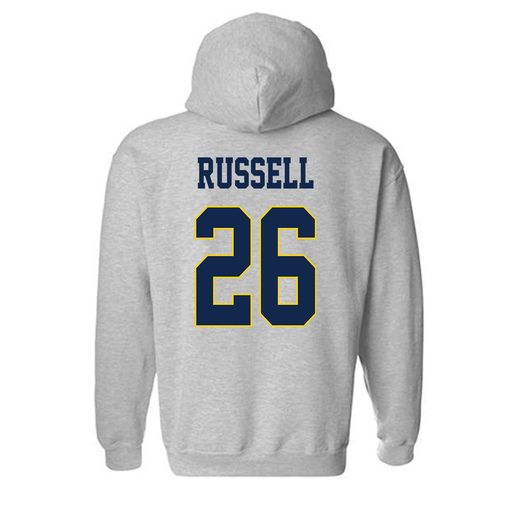 UCSD - NCAA Baseball : Ethan Russell - Classic Fashion Shersey Hooded Sweatshirt-1
