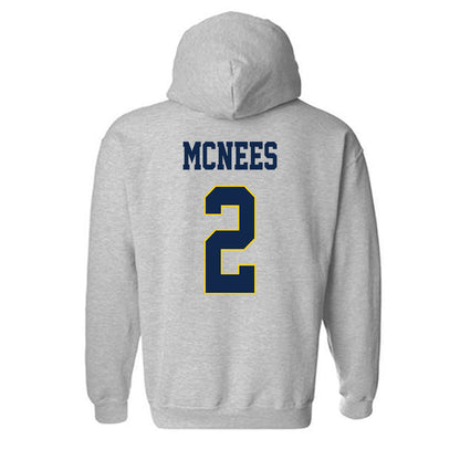 UCSD - NCAA Women's Volleyball : Ireland McNees - Classic Fashion Shersey Hooded Sweatshirt-1